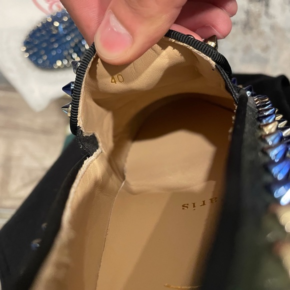 Christian Louboutin Athletic Spike Sneakers 40 EU - Picture 4 of 4